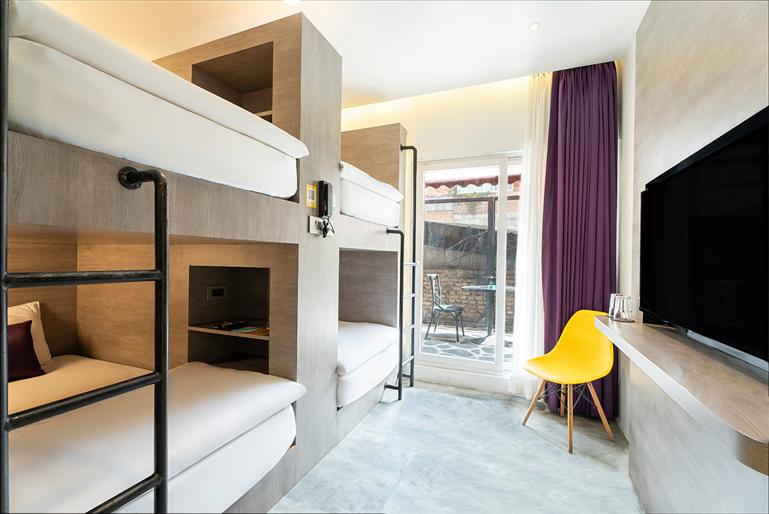 Deluxe Quad Room